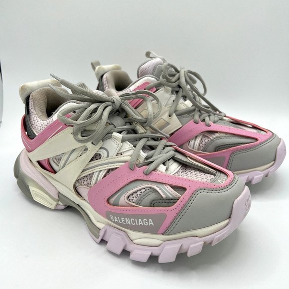Balenciaga Other - Balenciaga Track LED Sneakers Grey Pink White